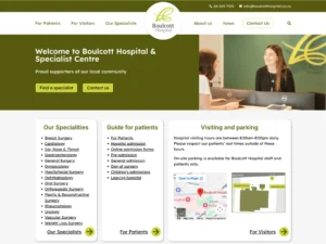 We designed and built a new site with updated IA and content that supported Boulcott's brand, and moved its hosting to Cloudflare and Kinsta.