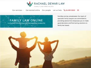 Family law specialists Dewar Law wanted a new website with improved search engine optimisation (SEO).