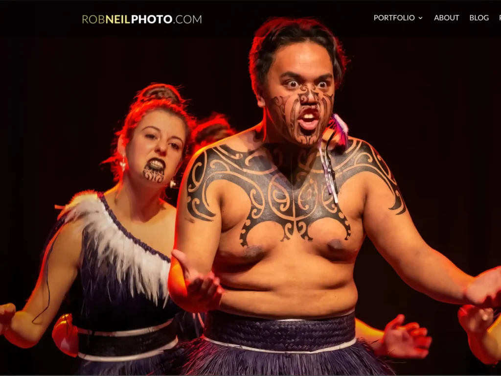 Photographer Rob Neil needed a practical site that would showcase his work across a range of subject matter.