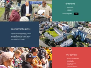 We designed and built a new site for Te Toi Mahana on the WordPress CMS platform that incorporated their brand look-and-feel.